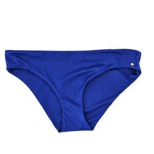 Victoria's Secret The Classic Hipster Bikini Bottoms Size M Royal Blue NWOT